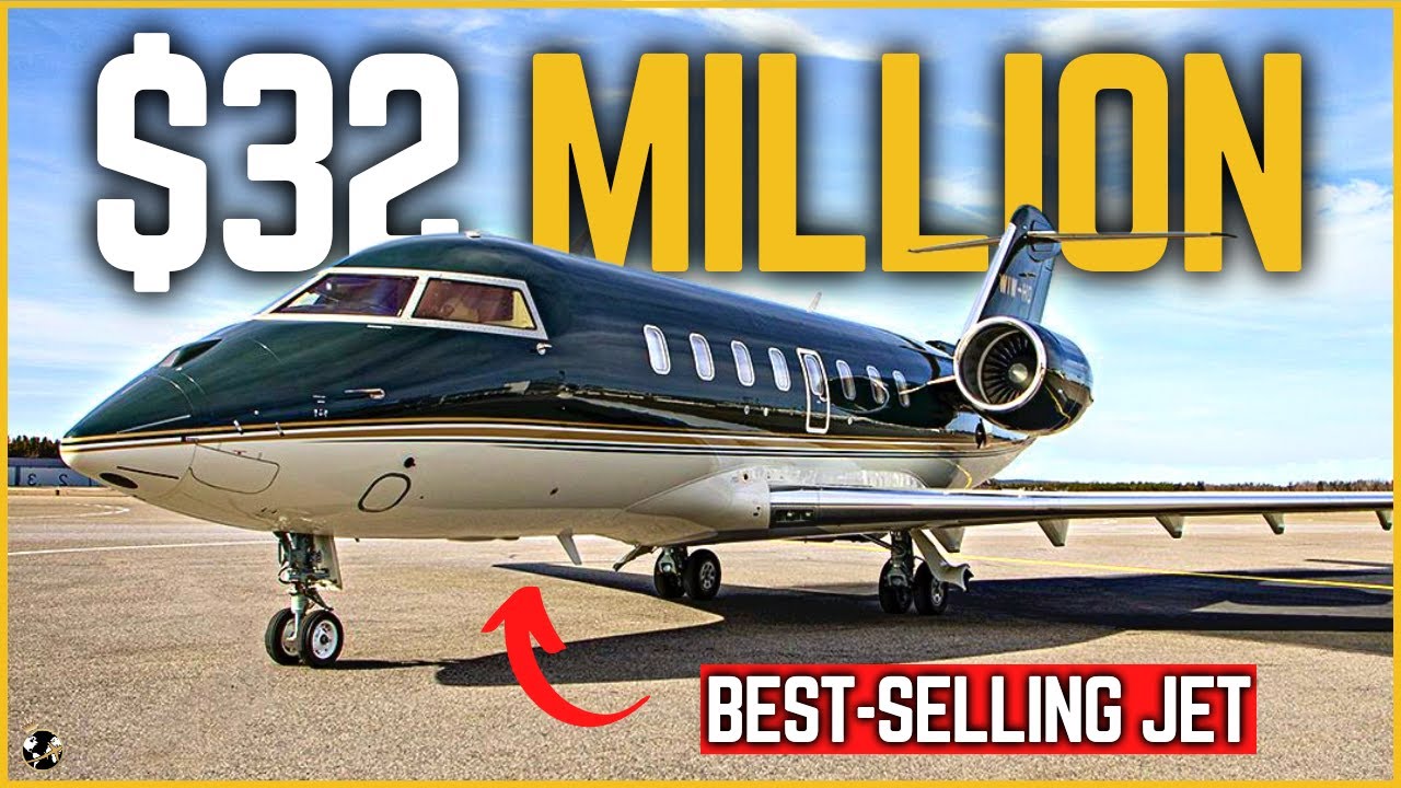 Внутри частного самолета Bombardier Challenger 650 стоимостью 32 миллиона долларов