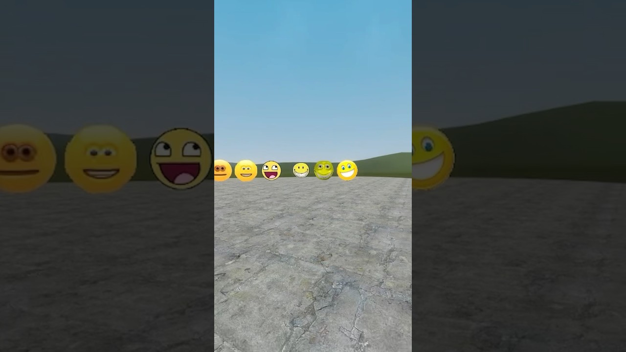 Smile Nextbots In Gmod 😃😁 