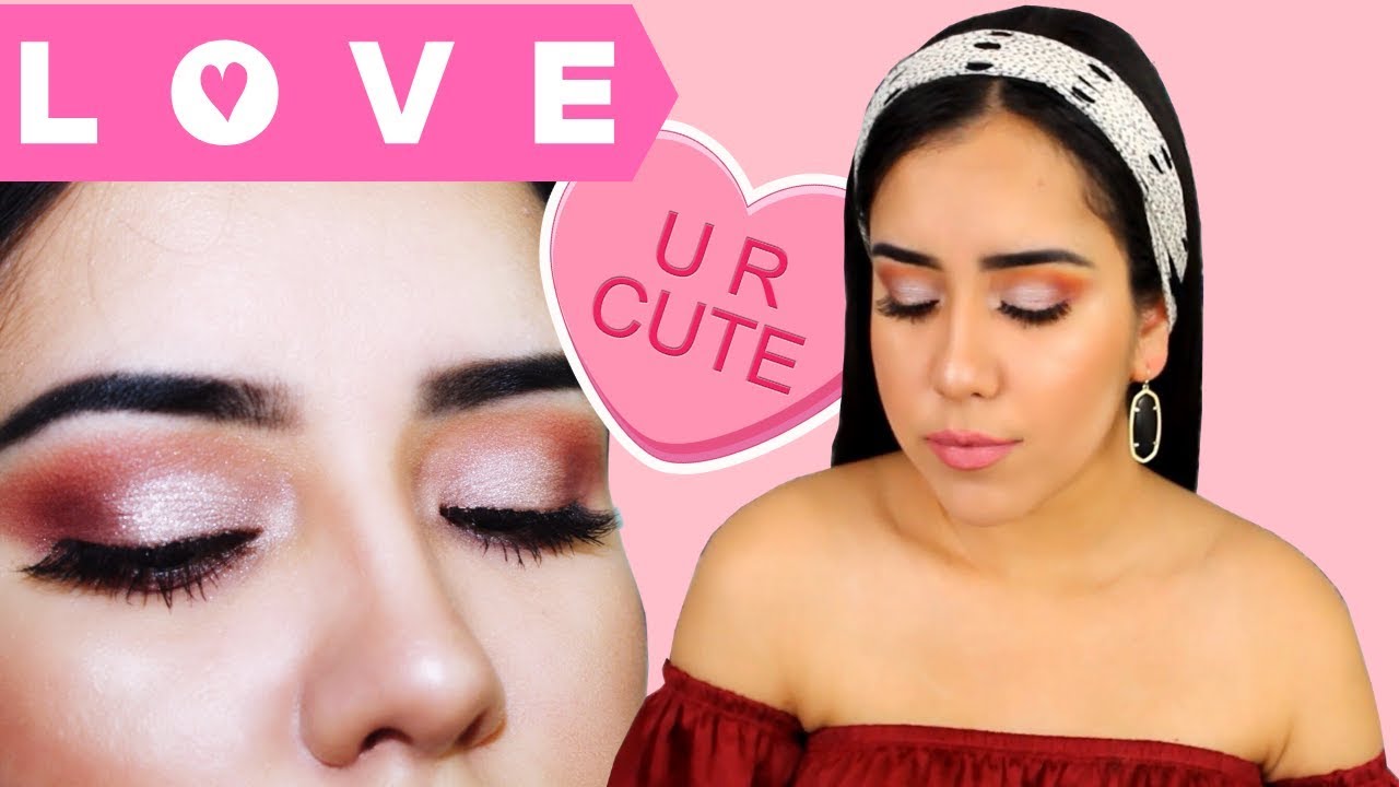 EASY VALENTINES DAY MAKEUP TUTORIAL | FabiFer