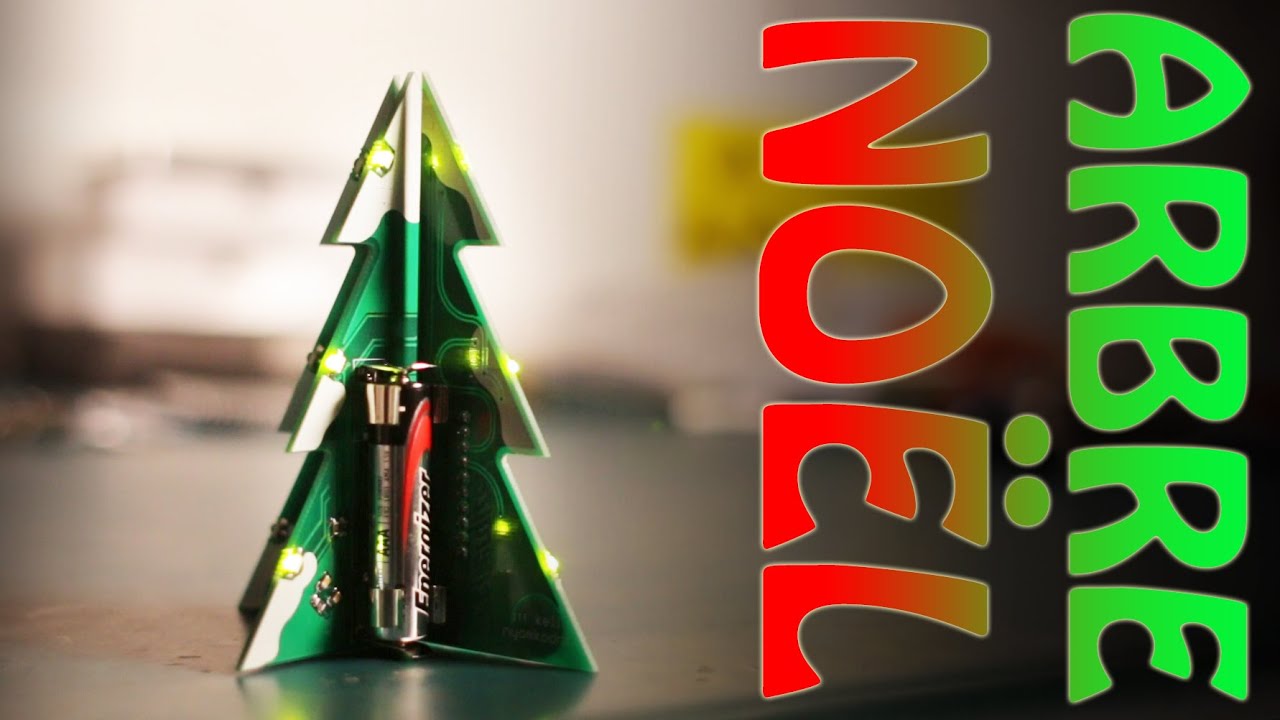 Kit DIY LED Arbre De Noël à Souder AZDelivery - Avec E-Book Pour Débutants