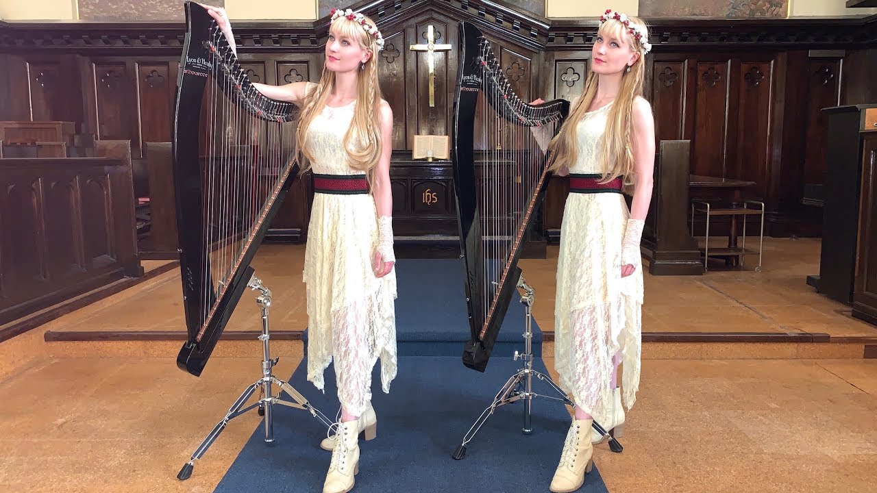 COVENTRY CAROL - Camille and Kennerly (HARP TWINS)