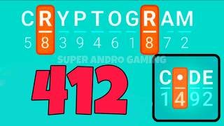 CRYPTOGRAM 412