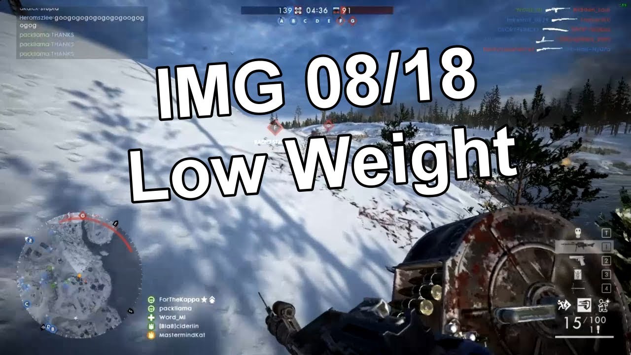 Battlefield 1 Normal Moment 11 Lmg 08 18 Low Weight Gameplays Youtube
