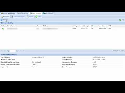 Spam Soap Message Archiving Activation for Administrators Tutorial