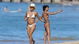 Jada Pinkett Smith and daughter Willow, 16, show off their bikini bodies on Hawaiian getaway