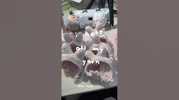 I HATE ALL MY YARN: I Made HOW MANY HATS? #yarnstash #crochet #artistvlog #miffy Tiffany Weng