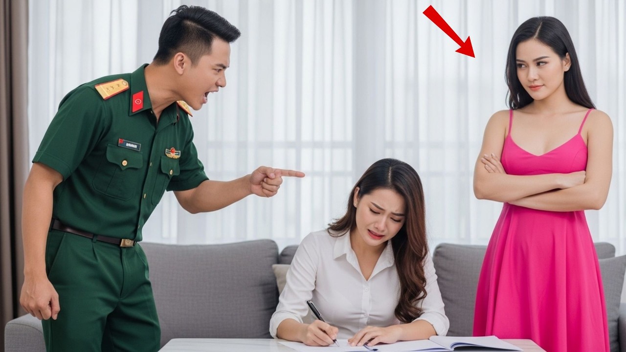 Chiều Bồ, Chồng Trung Úy Ép Vợ Ký Đơn Ly Hôn Và Đuổi Đi Giữa Đêm, 12P Sau Mẹ Vợ Là Đại Tá Xuất Hiện