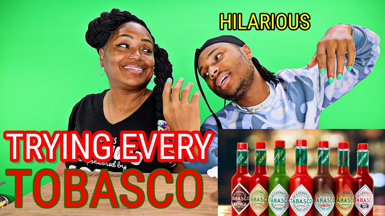 WE TRIED EVERY TOBASCO SAUCE! (Hilarious)