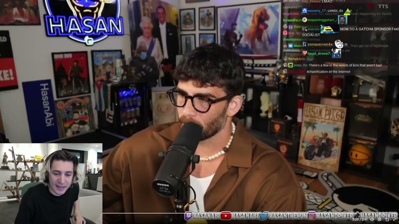 Hasan blames Kick for the downfall of society