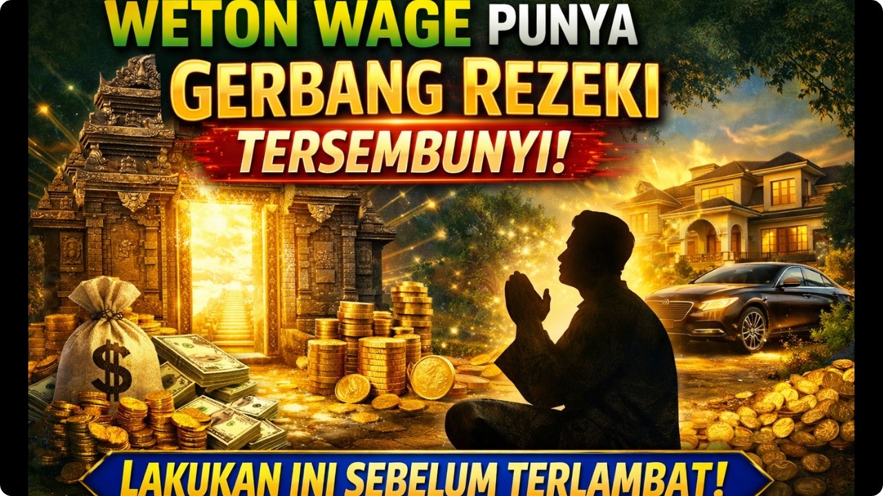 WETON WAGE PUNYA GERBANG REZEKI TERSEMBUNYI!!! lakukan hal ini sebelum terlambat!