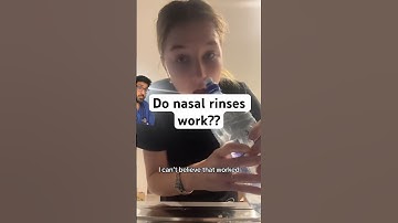 The TRUTH about nasal rinses | Doctor REACTS and EXPLAINS