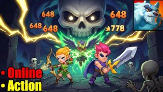 Epic Trio Roguelike Clash Gameplay - Build Your Squad & Conquer Every Dungeon Run screenshot 5