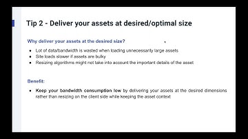 Tutorial - Delivering Assets at Optimal Sizes With Cloudinary