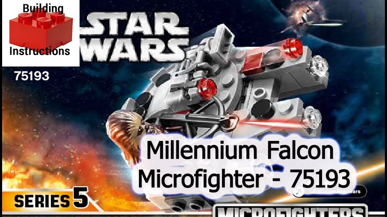 Wars Microfighters 75193 Lego Instructions LEGO Star Wars