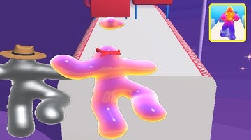 Blob Runner 3D ! 2 Blob Race Won android, ios Race Levels #5