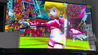 Peach Victory Pose wave