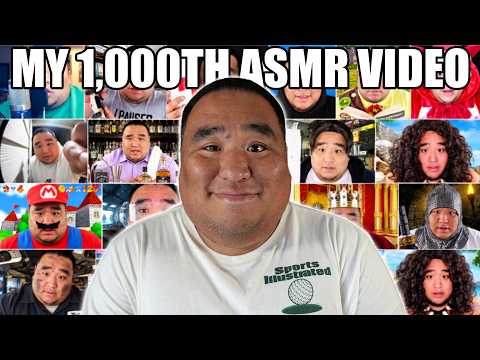 MY 1,OOOth ASMR VIDEO