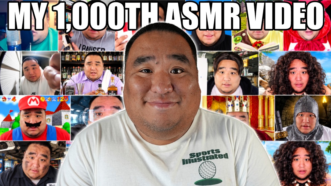 MY 1,OOOth ASMR VIDEO