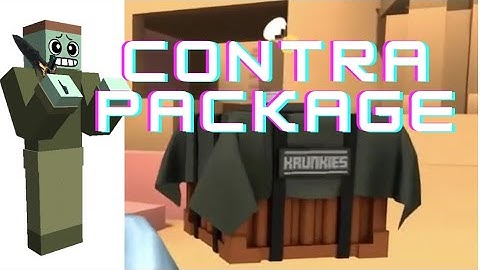 I got a contra airdrop (krunker.io) #shorts