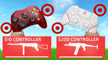 I Won Warzone on $10 vs $200 Target Controllers