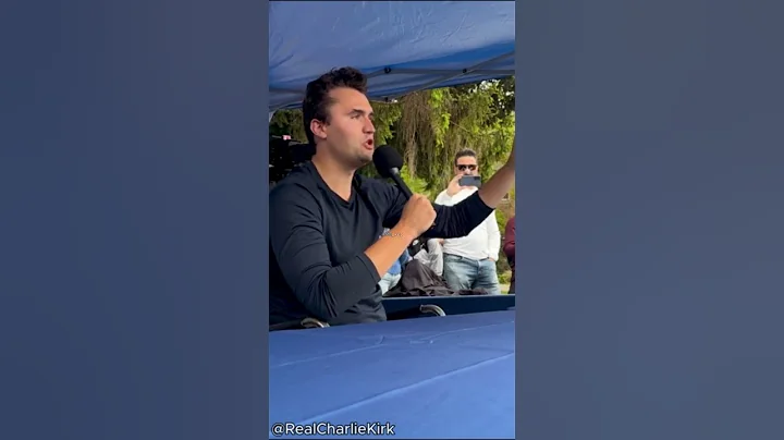 "You Won't Be Saved If Your Not Baptized" Student Ask's Charlie Kirk #jesus #charliekirk #christian