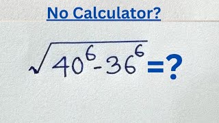 Nice Math Olympiad Simplification | Calculator Not Allowed 