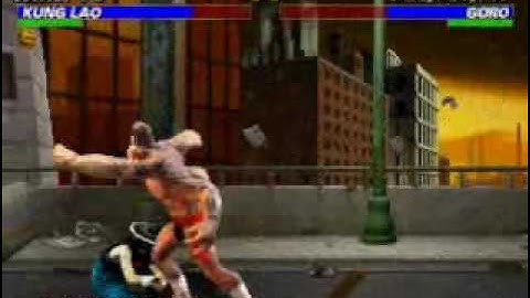 Mortal Kombat Trilogy: Kung Lao MK2 Very Hard Champion Ladder part 2/2