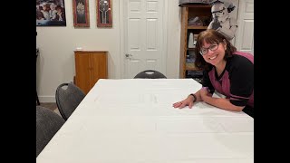Table pad - goes under tablecloth, waterproof, soft! Heavy Duty Table Protector Pad with Flannel Bac