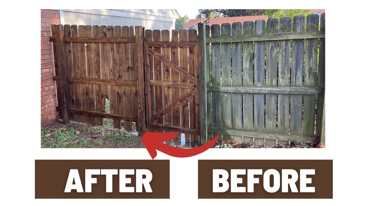 My First Time Power Washing a Wood Fence What I Learned…. YouTube