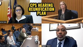 "Child Protective Services Initial Disposition Hearing - Parents' Reunification Plan Approved"