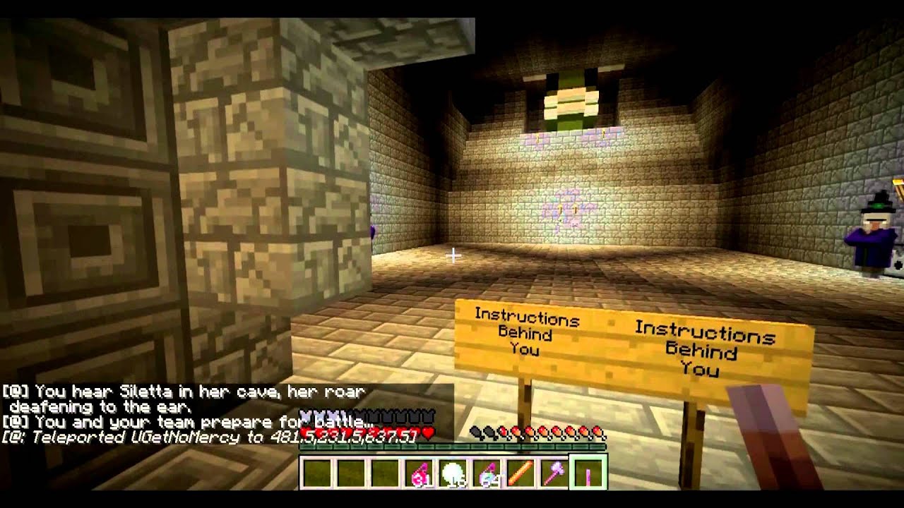 Minecraft Adventure Map Dungeons and Dragons - YouTube