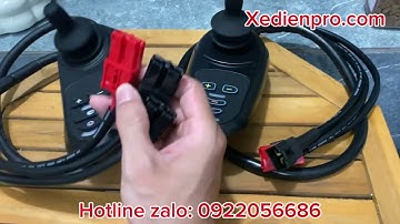 Tay điều khiển xe lăn điện 24V xử dụng động cơ 250W