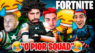 O pior Squad de FORTNITE chegou... | MOVEMIND