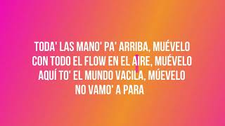 Muevelo Daddy Yankee Ft Nicky Jam (Letra/Lyrics)