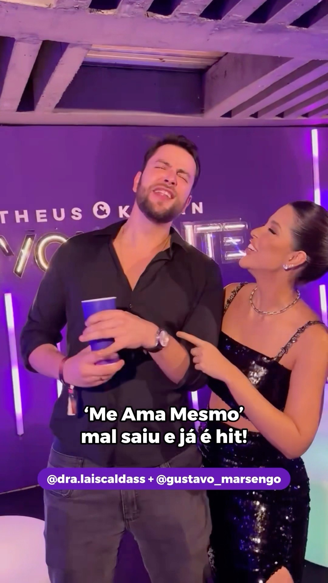Quando a música bate diferente, a gente não só canta... a gente se envolve! ? #matheusekauan