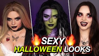 Einfache *HOT AF* Halloween Makeup Looks 🔥🔥 auch für ANFÄNGER!