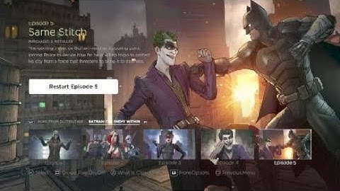 Batman: The Enemy Within-Episode 5: Same Stitch-Final-Joker The Vigilante