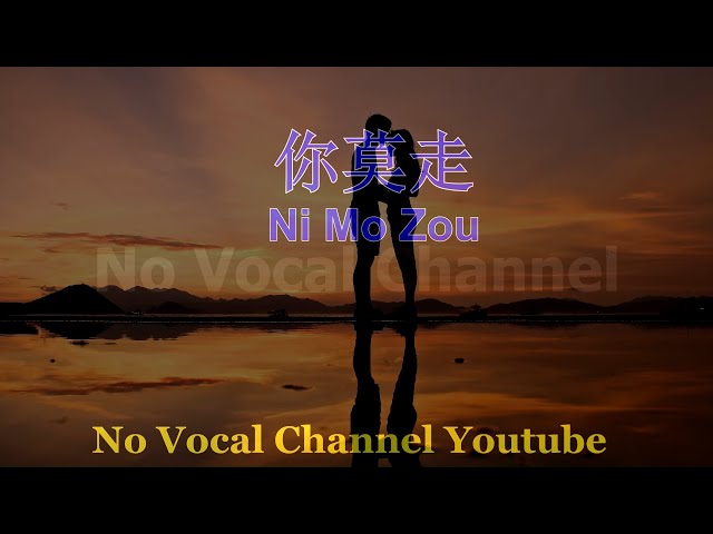 Ni Mo Zou ( 你莫走 ) Karaoke Mandarin - No Vocal class=