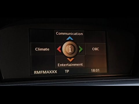 Ekran wyświetlacz iDrive BMW 5 e60 - prezentacja / instrukcja CZĘŚĆ 1/2