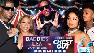 Blueface Hazel E Chrisean & Her Boyfriend In Same Room