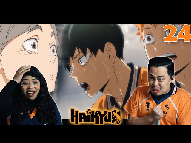 Haikyuu Season 4 Episode 24, Kagehina on fire. 🔥