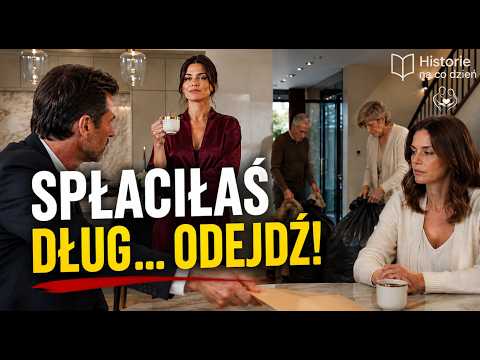 Mąż kazał żonie opuścić jej własny dom… nie wiedział, co naprawdę zrobiła z jego długiem!