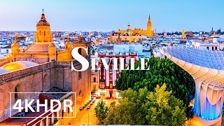 Seville, Spain 🇪🇸 4K HDR 10 BIT ULTRA HD Drone Video (60 FPS)