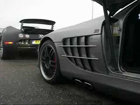 SLR Mclaren 722 revving & fly-by!