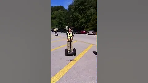 Harue on Segway