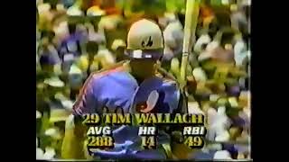 MLB 1986 07-06-86 Montreal Expos at Atlanta Braves