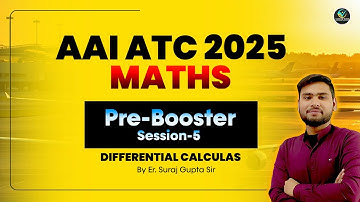 📌Pre-Booster -5 | DIFFERENTIAL CALCULAS | TARGET 110+| #aaiatc2025 #aaijeatcexam #aaiatc #aaiatcexam