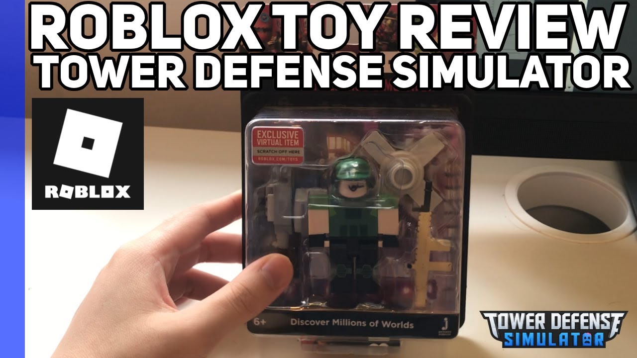 Unboxing The Roblox Minigunner Toy Tower Defense Simulator Youtube - roblox minigunner twitter