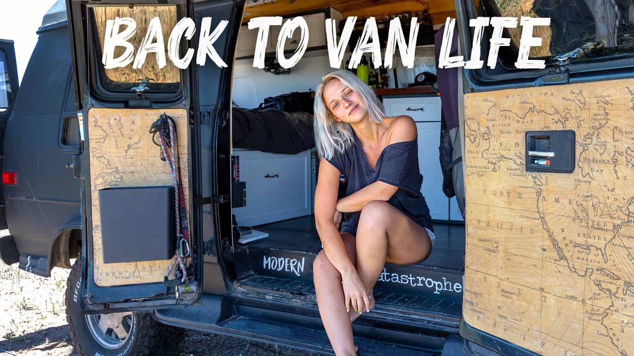 BACK TO FULL TIME VAN LIFE! (after reset) - YouTube