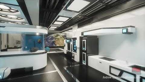 ELFWaves - Sci-Fi Room Unreal 5